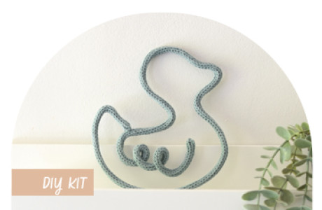 Diy kit | Knitted duck