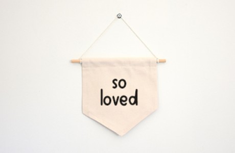 Wall flag | So loved