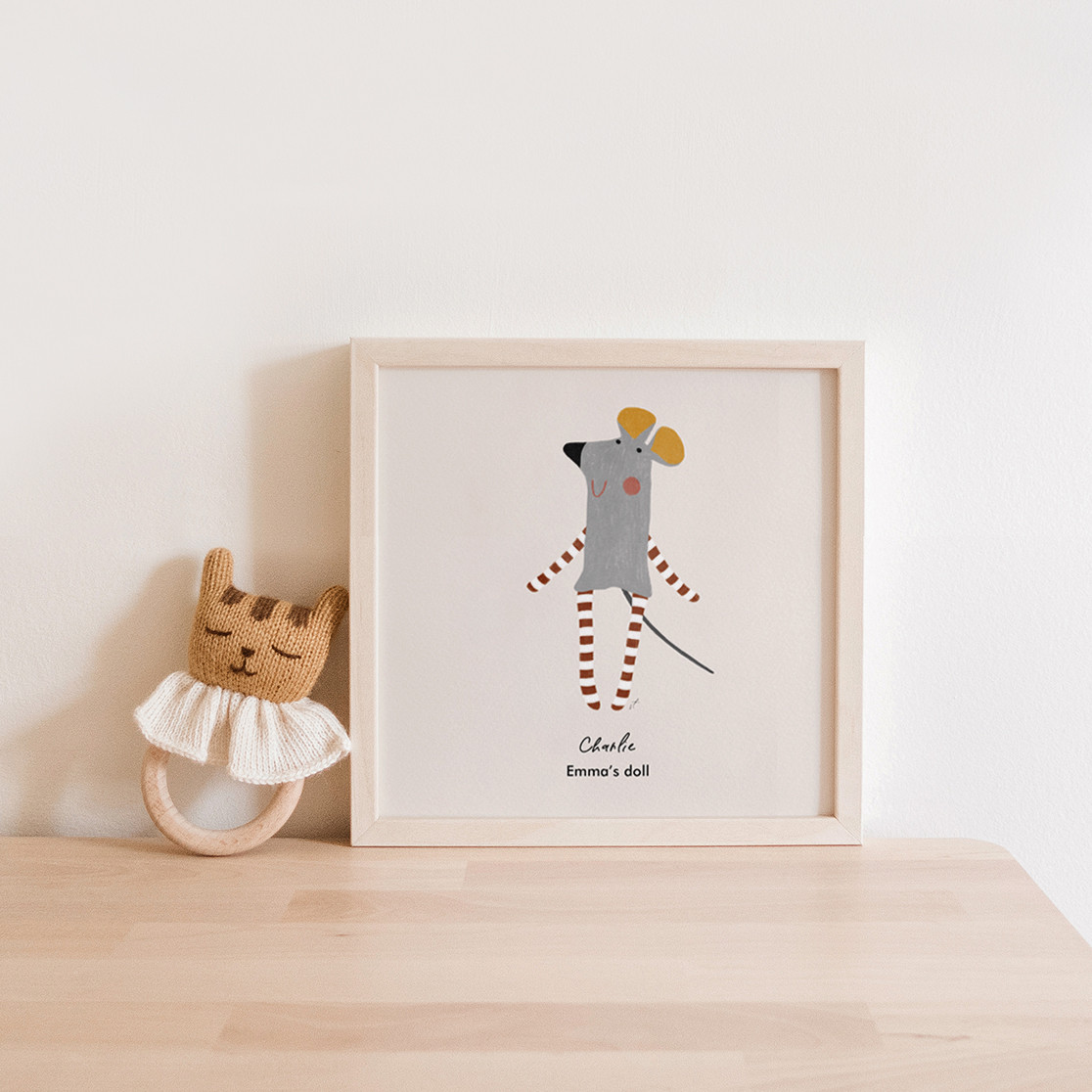 איור חפץ מעבר/בובה