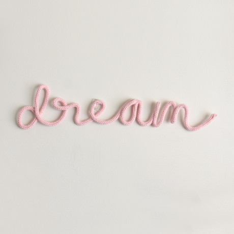 Knitted sign | dream 