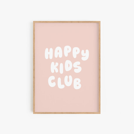 Kids wall art | Happy kids club