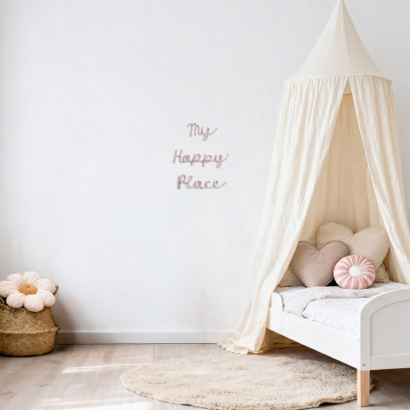 Knitted sign | My happy place