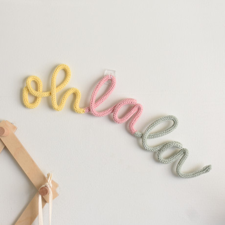 Knitted word | ohlala