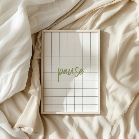 Wall art print | Pause