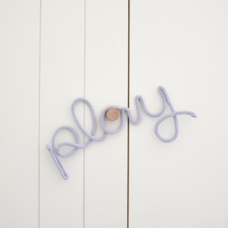 Knitted word | play