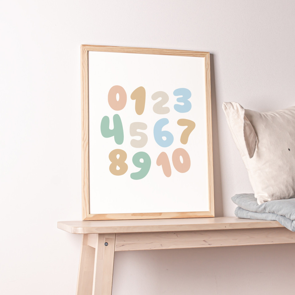 Educational print | Numbers