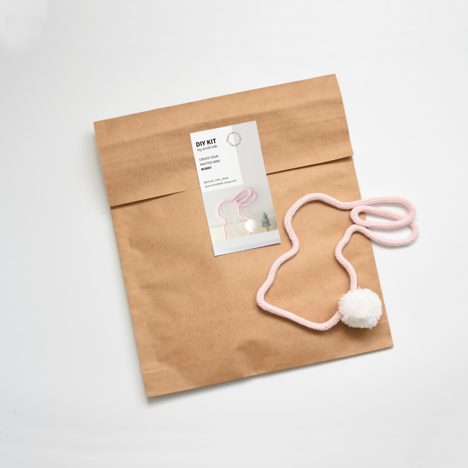 Diy kit | Knitted bunny
