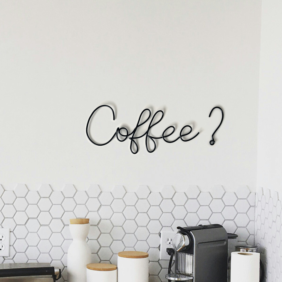 מילה מחוט מכופף | COFFEE? 