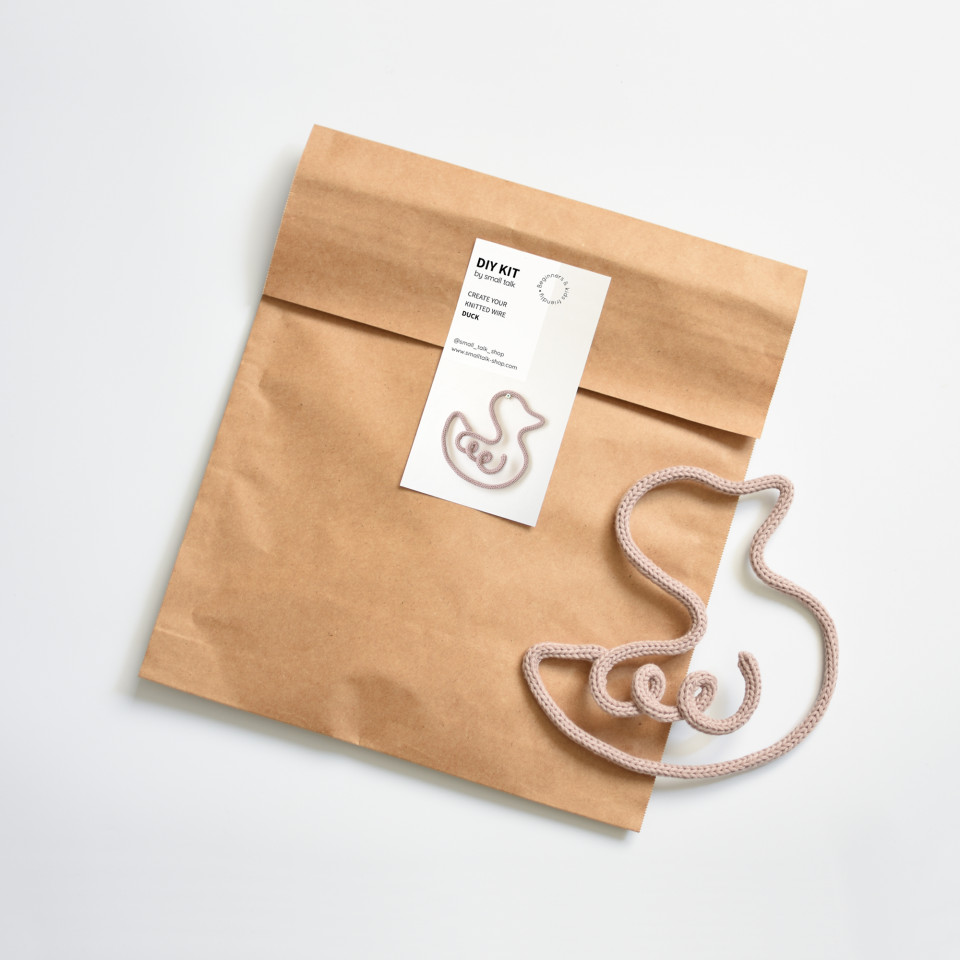 Diy kit | Knitted duck
