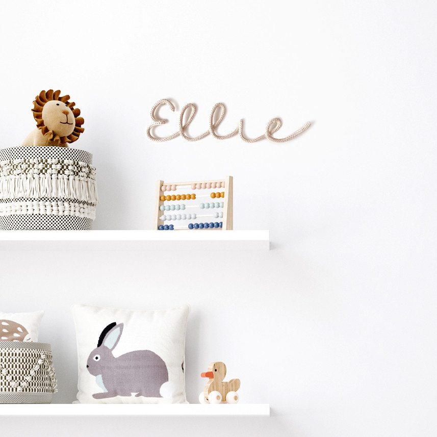 Personalized knitted name/word | Lenny font