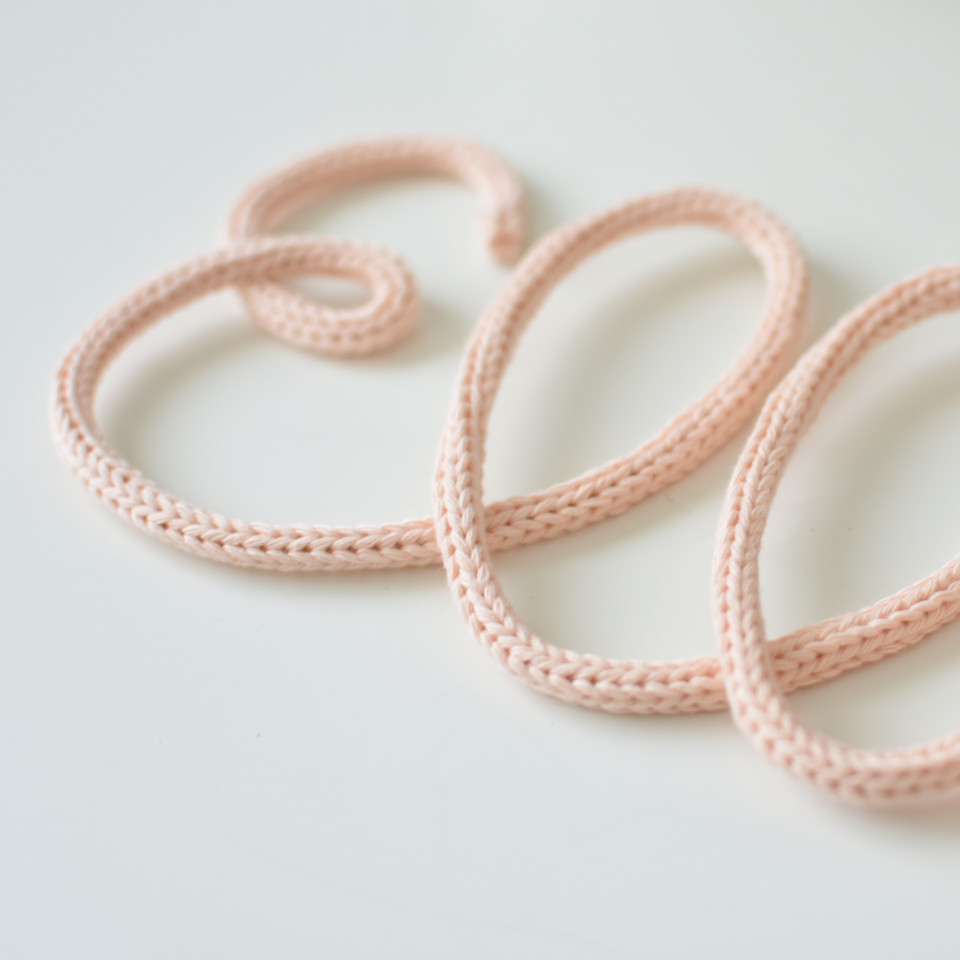 Personalized knitted name/word | Emily font
