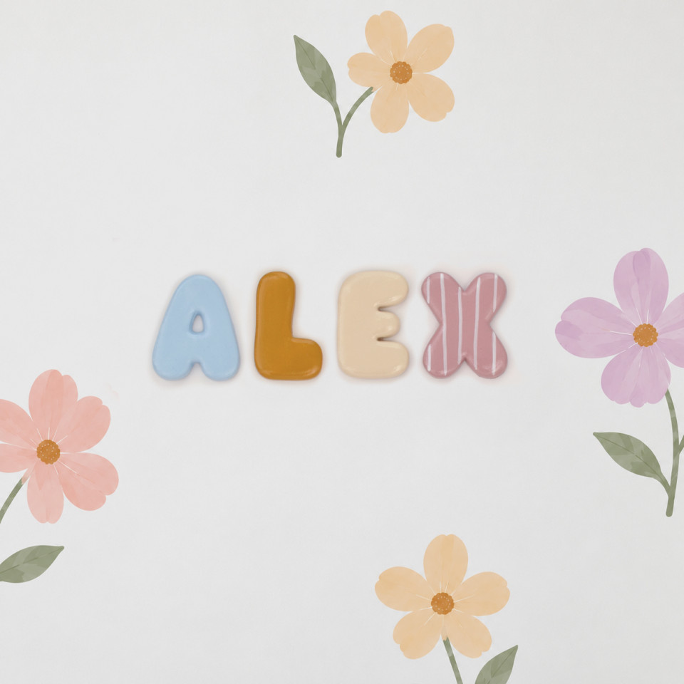 Custom bubble light letters name/word