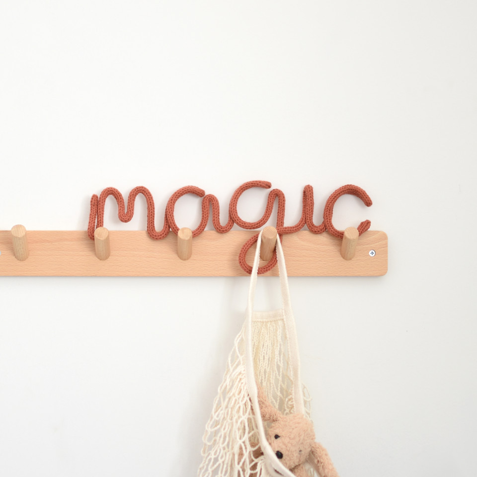 Knitted word | magic