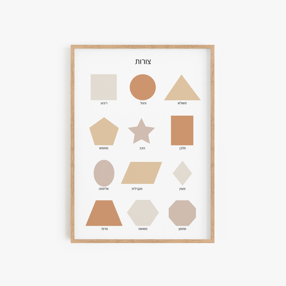 Educational print | Shapes