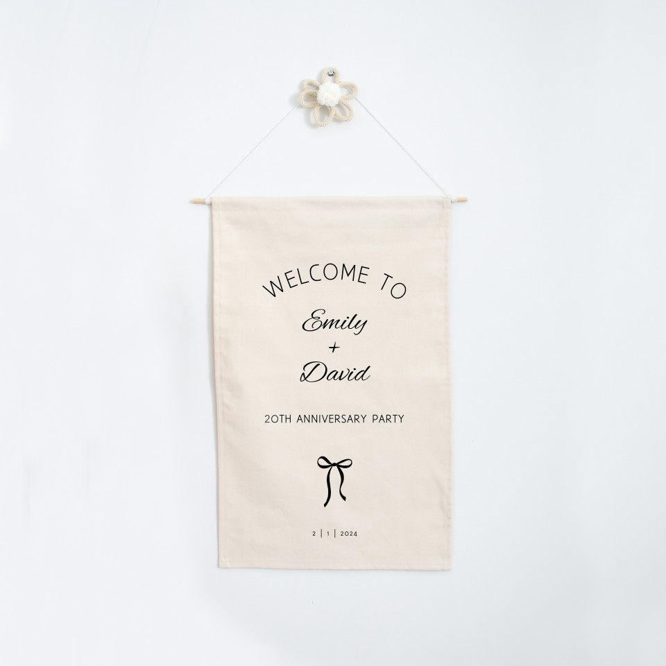 Custom wall banner | Engagements/Weddings/Anniversary